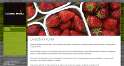 Desktop Screenshot of labonafruita.com