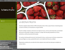Tablet Screenshot of labonafruita.com